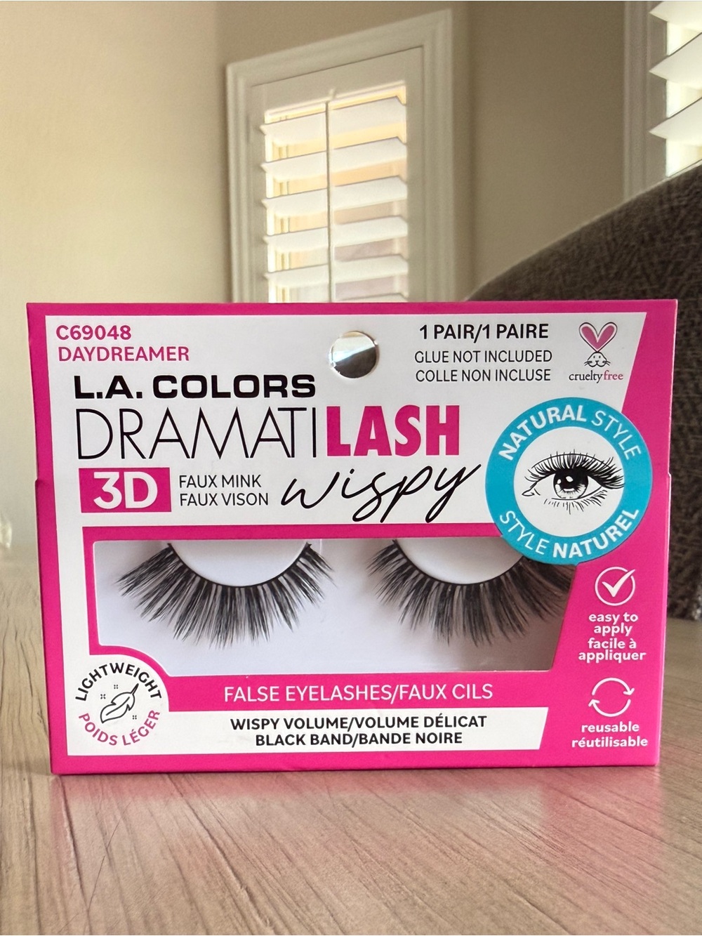 L.A. Colors Dramatilash 3D Wispy False Eyelashes - New In Box